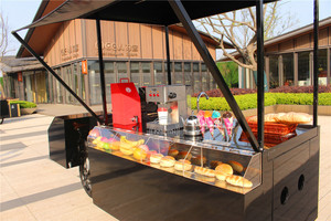 Triciclo Eléctrico de 3 Ruedas Personalizado para Venta de Comida, Bicicleta Móvil para Café, Carrito de Comida Callejera con Refrigerador, Kiosco de Catering para <span class=keywords><strong>Europa</strong></span> y EE. UU. - Product Image 4