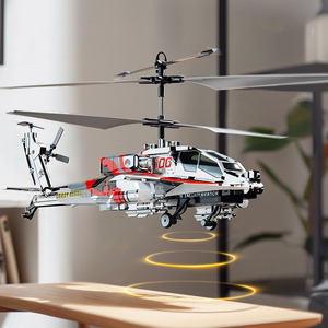 3.5CH RC <span class=keywords><strong>Helicopter</strong></span> <span class=keywords><strong>Apache</strong></span> Electric Remote Control Armed <span class=keywords><strong>Helicopter</strong></span> avec lumière en plastique caoutchouc matériel hauteur fixe cadeau garçons - Product Image 6