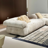 Canapé d'angle surdimensionné de qualité commerciale à assise profonde, personnalisable pour les salons américains, vente en gros