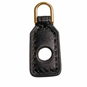 Ea741 <span class=keywords><strong>Cannes</strong></span> Luxury Zip Logo Made Custom Leather Pullers Bague en or Nom de la clé Vachetta Zipper Replacement Puller - Product Image 2