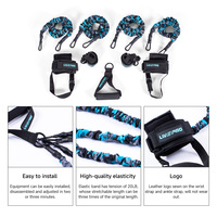 LIVEPRO Bande de Résistance en Latex pour Basketball, Boxe, Combat et Exercice, Accessoires de Rack, Sangles de Tension