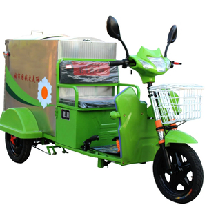 รถทำความสะอาดไฟฟ้า รถบรรทุกขยะสาม<span class=keywords><strong>ล้อ</strong></span> รถขนส่งบนถนน - Product Image 3