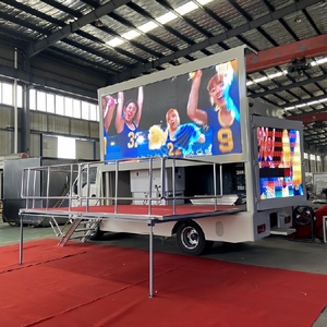 Brand New ISUZU 100P Diesel Euro 4 LED Advertising Vehicle Mobile Billboard Screen Truck for Sale - Product Image 4