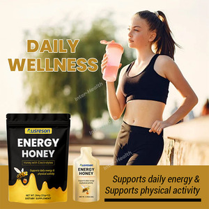 Gel énergétique au miel pour la nutrition sportive OEM, stimulant naturel de l'énergie quotidienne, soutien immunitaire, gels énergétiques au miel aromatisés personnalisés - Product Image 2