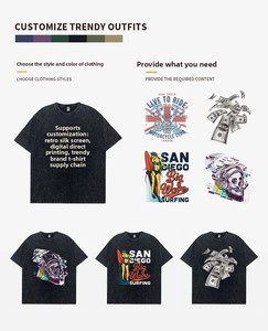 T-shirts pour hommes en coton 100% épais, vierges, surdimensionnés, personnalisables avec impression numérique et étiquette privée, vente en gros directe usine - Product Image 4