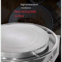 Crêpière industrielle, fabricant de crêpes antiadhésives aux œufs et crêpes au maïs