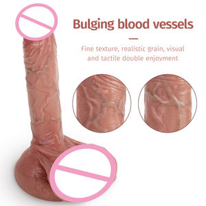 Xise Dildo Silikon Saugnapf Sexspielzeug für Frauen <span class=keywords><strong>Penis</strong></span> Falange realistische Adern gemalt vibrierenden Drachen Fantasie Stofftiere - Product Image 2