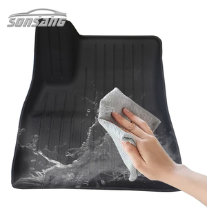 SONSANG ฉีดพรมปูพื้นรถยนต์ TPE สําหรับเทสลารุ่น 3 แผงภูเขา 2024 พรมปูพื้นรถยนต์ - Product Image 3