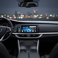 Autoradio simple DIN 6,8 pouces F133 avec CarPlay sans fil, écran tactile capacitif IPS, double port USB de charge, corps métallique long de 90 mm