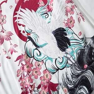 Veste <span class=keywords><strong>Kimono</strong></span> Cardigan Grande Taille pour <span class=keywords><strong>Homme</strong></span> à la Mode Japonaise <span class=keywords><strong>Yukata</strong></span> Veste <span class=keywords><strong>Kimono</strong></span> Légère Décontractée en Polyester 100% - Product Image 5