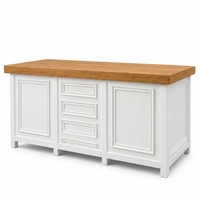 Comptoir de buffet de mariage classique personnalisable, forme rectangulaire, moderne, multifonctionnel, durable, facile à nettoyer, pour événements et locations