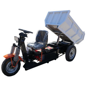 Minidumper Eléctrico <span class=keywords><strong>de</strong></span> 3 Ruedas con Capacidad <span class=keywords><strong>de</strong></span> Carga <span class=keywords><strong>de</strong></span> 1000 kg, Triciclo Eléctrico <span class=keywords><strong>de</strong></span> <span class=keywords><strong>80</strong></span> cm <span class=keywords><strong>de</strong></span> <span class=keywords><strong>Ancho</strong></span> para Minería, Equipo <span class=keywords><strong>de</strong></span> Seguridad Minera Eléctrico - Product Image 1