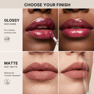 Ensemble de <span class=keywords><strong>3</strong></span> gloss à lèvres en marque privée, haute brillance, hydratant, kit de maquillage pour les lèvres <span class=keywords><strong>3</strong></span> en 1, gloss à lèvres hydratant, cosmétiques personnalisés en gros - Product Image 4