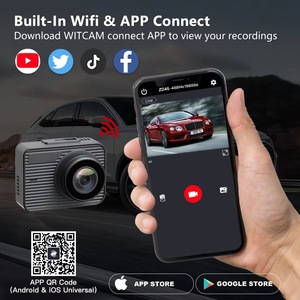 Cámara para Auto 4K con Grabación Delantera y Trasera, Visión Nocturna, Pantalla de 2.0 Pulgadas, WiFi, Compatible con Tarjeta TF - Product Image 4