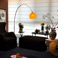 Lampes de sol créatives en forme de poisson, très vendues, pour chambre d'hôtel, hauteur réglable, décoration Bauhaus
