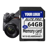 Tarjeta SD Grande de 8MB/V30/V60 para Memoria, Capacidad de 256MB, Clase 10, Velocidad Micro, Varios Interfaces