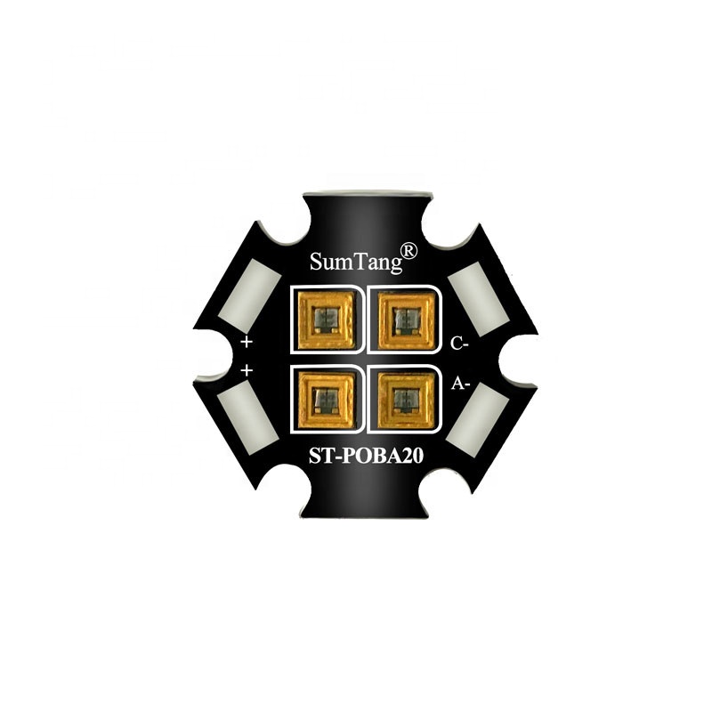265nm 275nm 280nm кварцевый дезинфицирующий средство 2W 4W star PCBA UVC Светодиодный модуль для бактерицидного