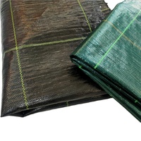 Toile de paillage en PP tissé uni, bâche anti-mauvaises herbes, couverture de sol pour l'agriculture, le jardin et les vergers