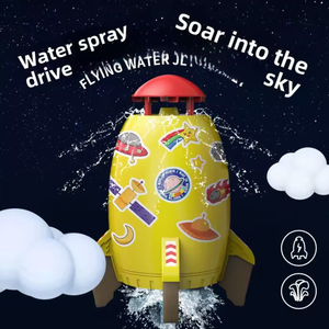 Lanceur de fusées à eau en plastique, jouet de jardin, jeu d'extérieur sous pression pour enfants de 5 ans et plus, unisexe, boîte, marque OEM - Product Image 3