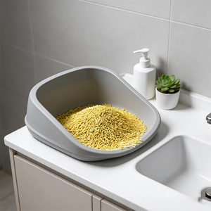 Natürliche Pflanzliche Tofu-Katzenstreu Superabsorbierende Klumpende Formel Staubarm Spülbar Biologisch Abbaubar Umweltfreundlich - Product Image 6