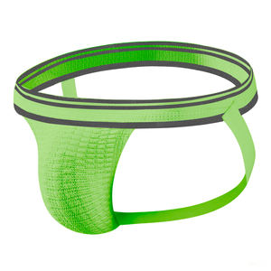 Oferta de Suspensorio Sexy para Hombre con Cinturilla de 3 cm, Ropa Interior para Hombre Oso en Color Sólido, de Tiro Bajo y Algodón Transpirable, Suspensorio Sexy para Hombre <span class=keywords><strong>Gay</strong></span> - Product Image 4