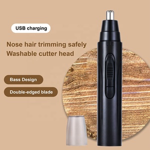 Tondeuse électrique sans fil pour hommes, Rechargeable, imperméable, indolore, pour oreille, visage, sourcils, nez, <span class=keywords><strong>épilation</strong></span> du visage - Product Image 2