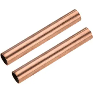 ASTM B280 C12200 Inner Grooved Seamless B88 Standard 10mm 22mm Copper Condenser Straight Pipe Tube