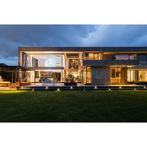 Casa Prefabricada de Acero de Diseño Moderno y Lujo a Bajo Costo, de Múltiples Pisos, Personalizable, de Instalación Rápida, Villas, Edificio de Viviendas Adosadas - Product Image 1