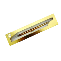 Pinceau à ongles en acrylique Joy Rich 2026, en poils de Kolinsky 100% avec manche en métal doré, idéal pour les salons de beauté et le vernis à ongles – Nouvelle collection en promotion