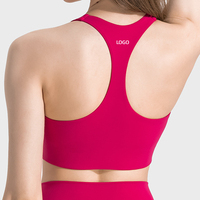 Top vendeur en forme de H beauté dos une pièce coupe fixe sous-vêtements de sport pour femmes Pilates haute élastique nude sensation soutien-gorge de sport