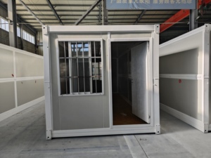 Casa plegable barata plegada de 20 pies, contenedor prefabricado, casa plegable y móvil, el precio más barato, casa plegada - Product Image 4