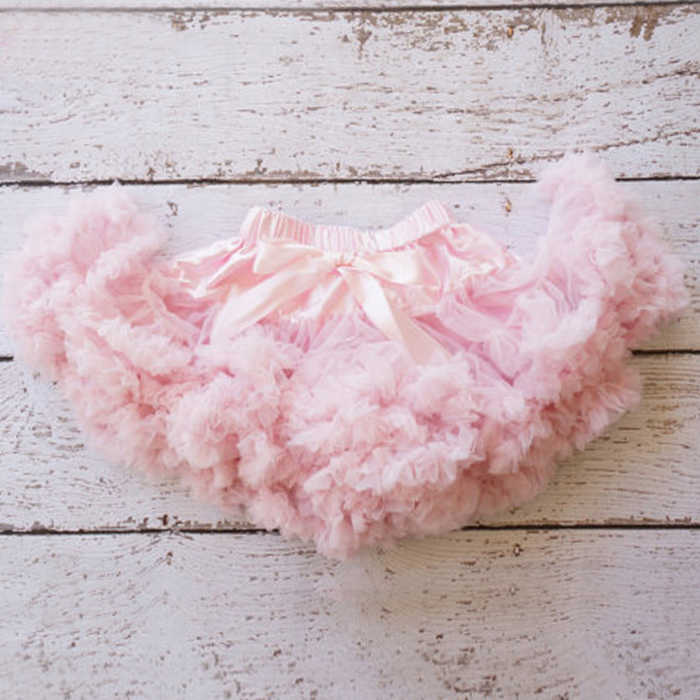 Plain Pink Newborn Baby Skirt Tutu Dress Girl Clothing Nb10Y Toddler