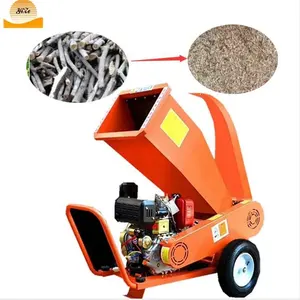 Forestry Leaf Chipper Mulcher Small wood tree branch crushing shredder tree branch crusher grinder machine