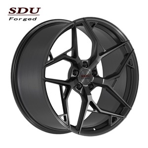 Venta al por mayor 16 a 24 pulgadas mate <span class=keywords><strong>bronceador</strong></span> ahuecado 5x108 ruedas de aleación 20x9,5 ruedas forjadas para 730Li 740Li Series - Product Image 5