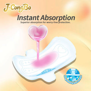 J.CongBo Échantillon Gratuit OEM Premium Ultra-absorbant avec Ailettes Protection Anti-fuites Coton Biologique Respirant Ultra-fin Protège-slip Jetable - Product Image 5