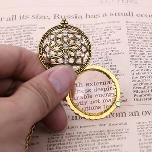 <span class=keywords><strong>Loupe</strong></span> à chaîne pour <span class=keywords><strong>femme</strong></span>, vente chaude, 6x, collier pendentif, <span class=keywords><strong>loupe</strong></span> de lecture - Product Image 2