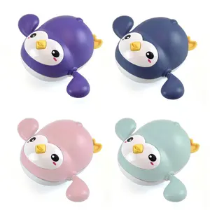 cute windup penguin bath toys recycled plastic for baby
