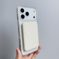 Coques de téléphone portable magnétiques transparentes en acrylique haute transparence pour iPhone 12 13 14 15 16 17 18 Pro Max 17 Air