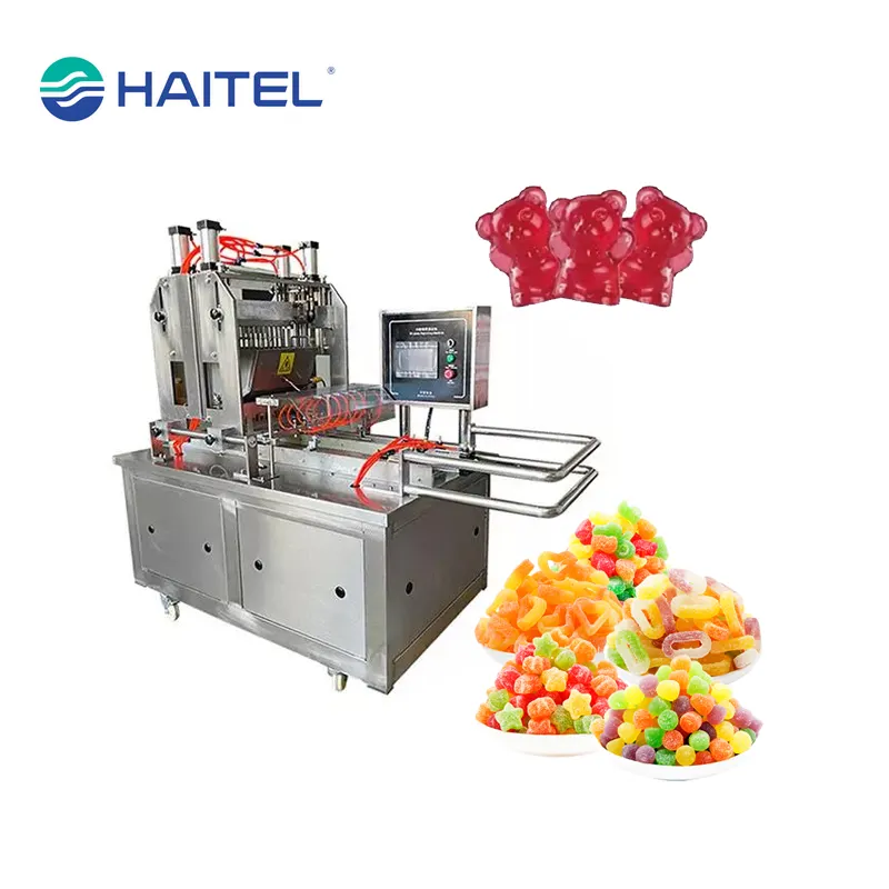 Made In China Soft Candy Einzahlung maschine Soft Jelly Gelatine Pection Gummy Candy Machine