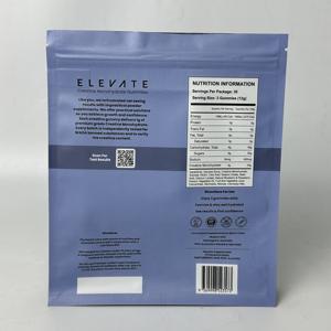 Bolsa con Cierre Vertical Personalizada para Envasado de Alimentos, Apta para Suplementos Nutricionales y Productos Funcionales para la Salud - Product Image 4