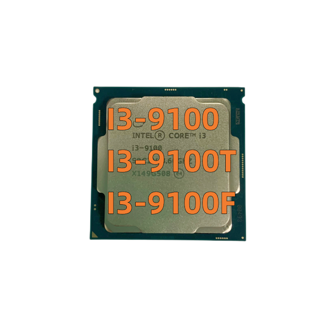 Used CPU Processor Second Hand I3-9100 I3-9100f I3-8100 I3-8300 I3 Series CPU for Sale