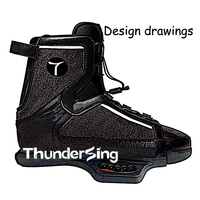 Bottes de wakeboard d'usine OEM/ODM fixations de wakeboard pour sports nautiques