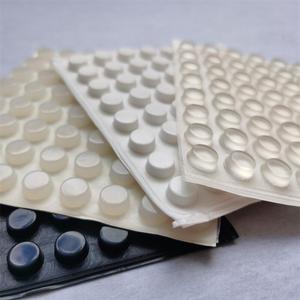 Almohadillas Adhesivas de Vidrio Hemisféricas OEM, Transparentes, Anticolisión, Autoadhesivas, de Silicona, Silenciosas, de Goma - Product Image 3