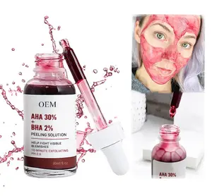 Handelsmarke Aha 30% Bha 2% Serum Peeling Lösung Haut produkte Gesichts pflege Serum Gewöhnliche Hautpflege