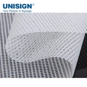340gsm 10oz <span class=keywords><strong>Polyester</strong></span> lưới biểu ngữ Chất liệu PVC Vinyl lưới biểu ngữ ngoài trời với lót - Product Image 1