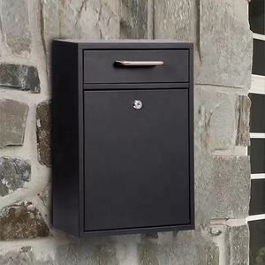 सुरक्षित मुक्त स्थायी वाटरप्रूफ एंटी-चोरी आउटडोर लॉक करने योग्य धातु मेलबॉक्स रूस्टप्रूफ फिनिश - Product Image 6