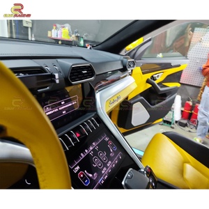 Kit de remplacement d'intérieurs en fibre de carbone sèche d'origine pour Lambo URUS 2018-2019, garniture de commande centrale, décorations du tableau de bord - Product Image 4