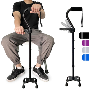 Bastón para caminar Stand Assist: incluye mango abatible secundario para un soporte adicional para personas mayores, personas mayores y discapacitadas - Product Image 2