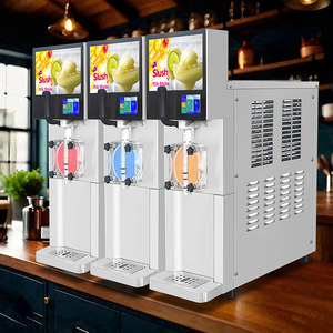 Professional Commercial Machine Single Frozen Beverage Dispenser Multifunctional Ice Slurry Maker for Snow AS-Icecream123 Powerf - Product Image 5