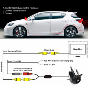 Thiết Kế Mới Xe Đảo Ngược Camera Với Hồng Ngoại Tầm Nhìn Ban Đêm Và Thiết Kế Tốt - Product Image 6
